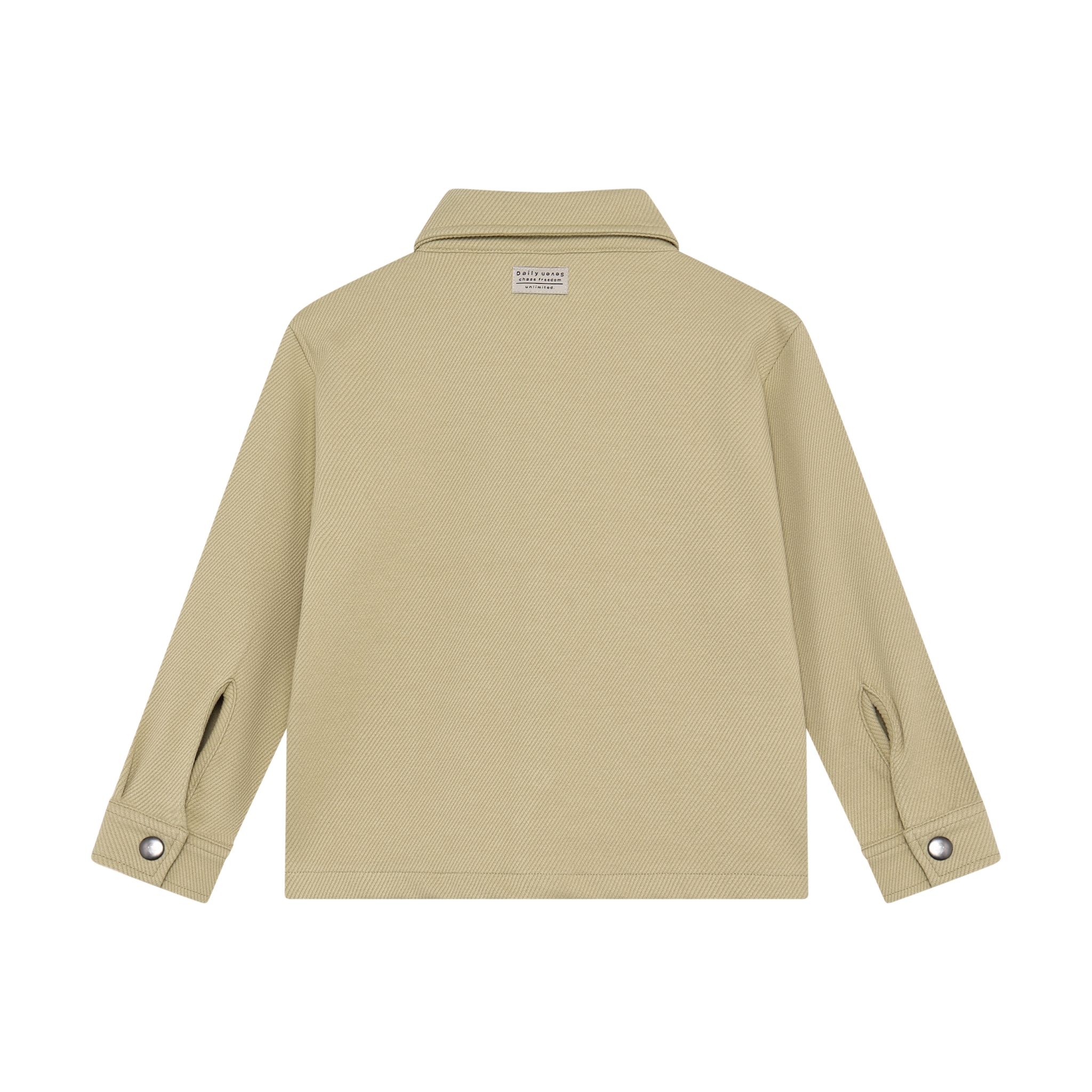 Shirt Jacket Structure Olive Green