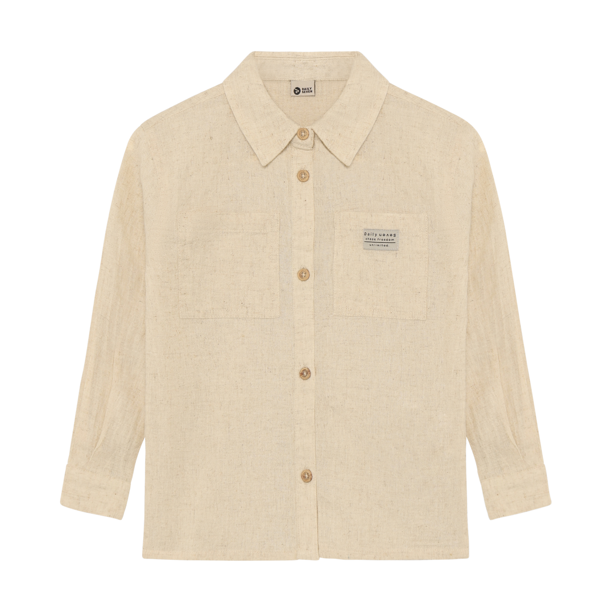 Shirt Longsleeve Linen Sandshell