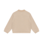 Sweat Jacket Glitter Latte Sand