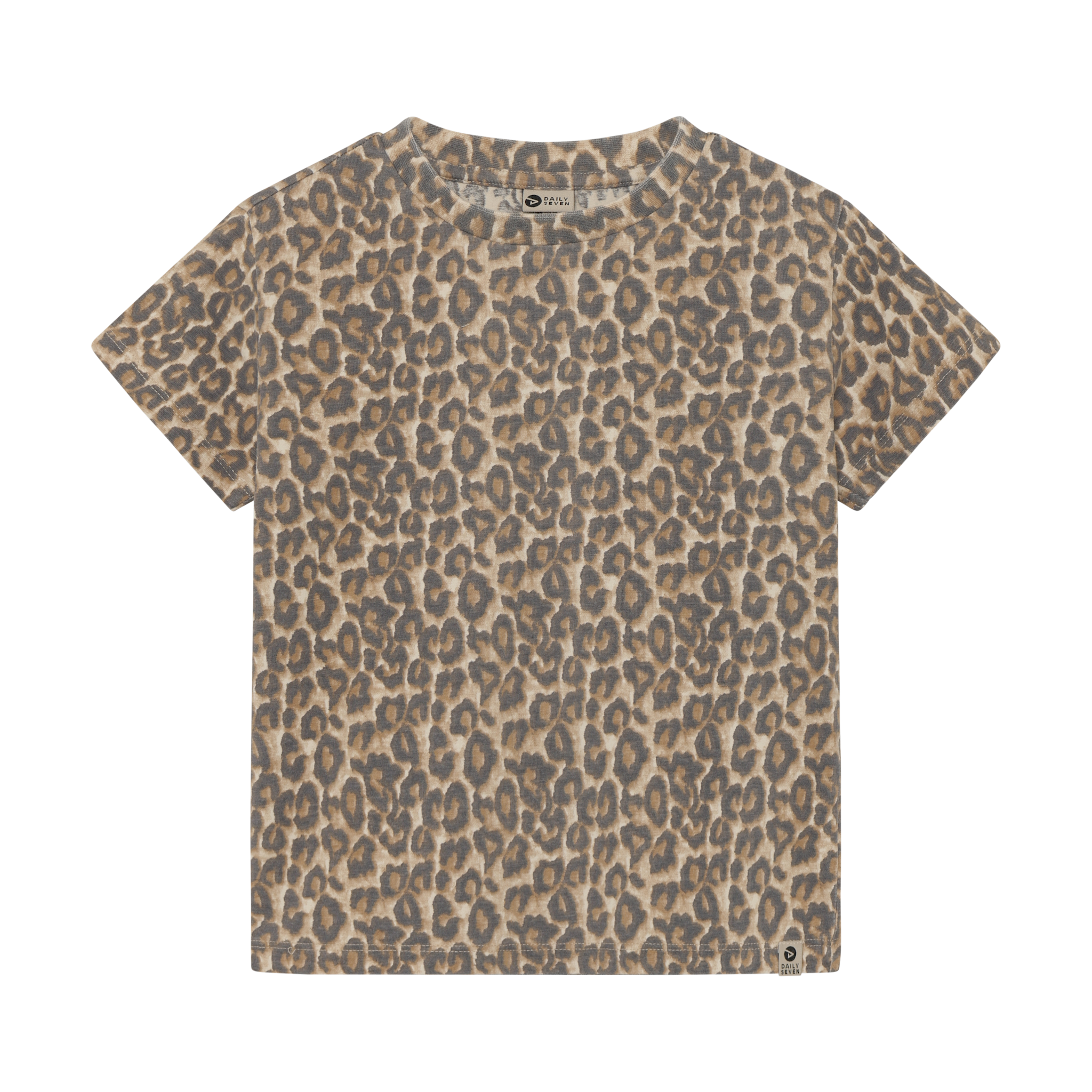 Tshirt Leopard Print Sandshell