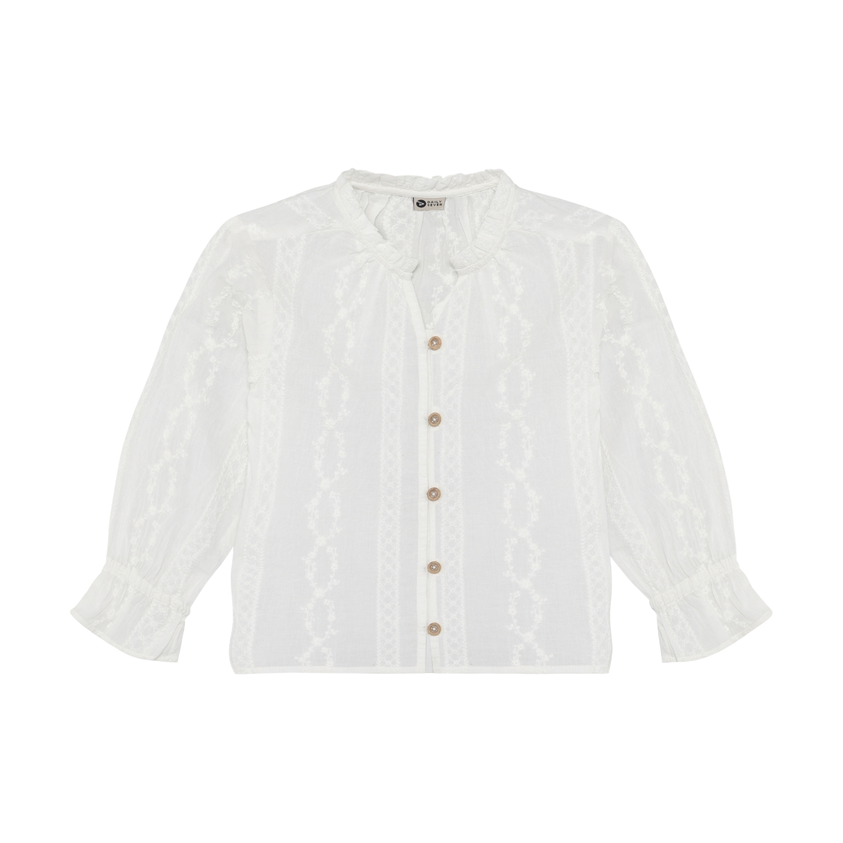 Shirt Longsleeve Fancy White