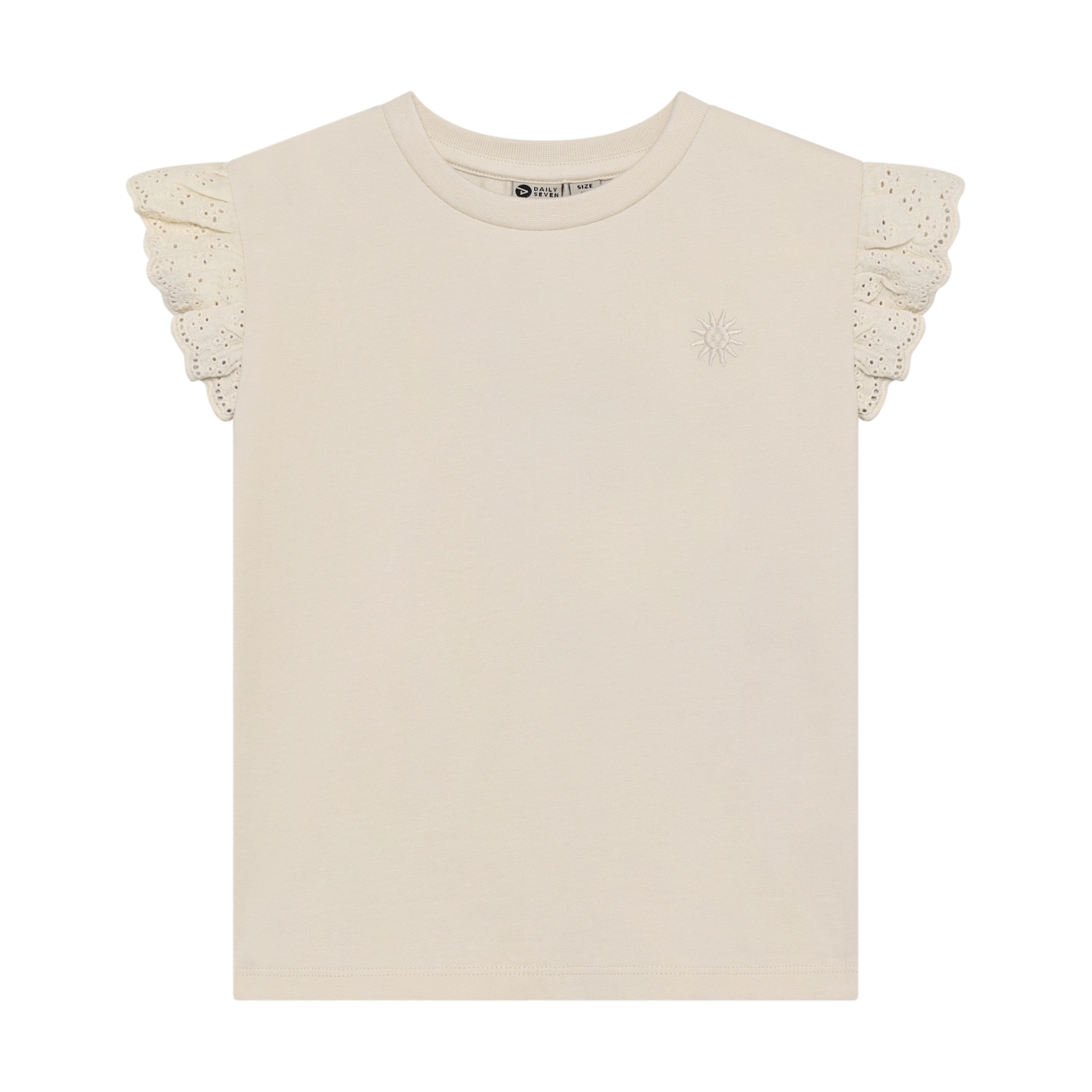 Tshirt Broderie Sandshell