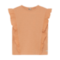 Tshirt Ruffle Dusty Coral