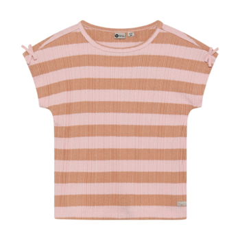 Tshirt Fancy Stripe Pink