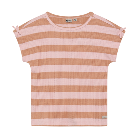 Tshirt Fancy Stripe Pink