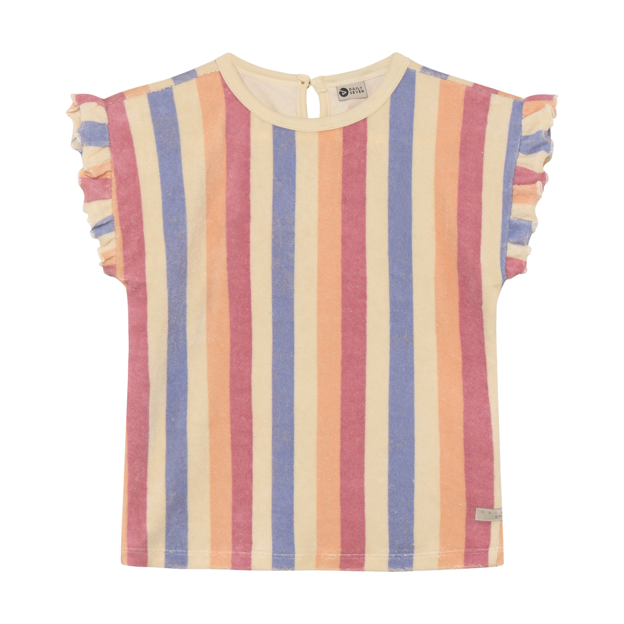Tshirt Terry Striped Multicolor