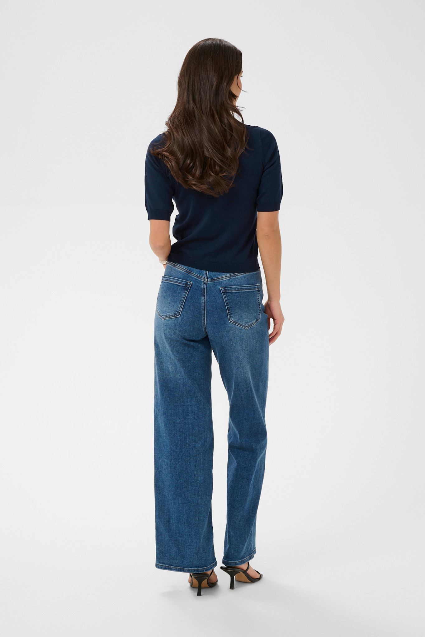 KAlizza Polo Pullover Bows (Navy/White)