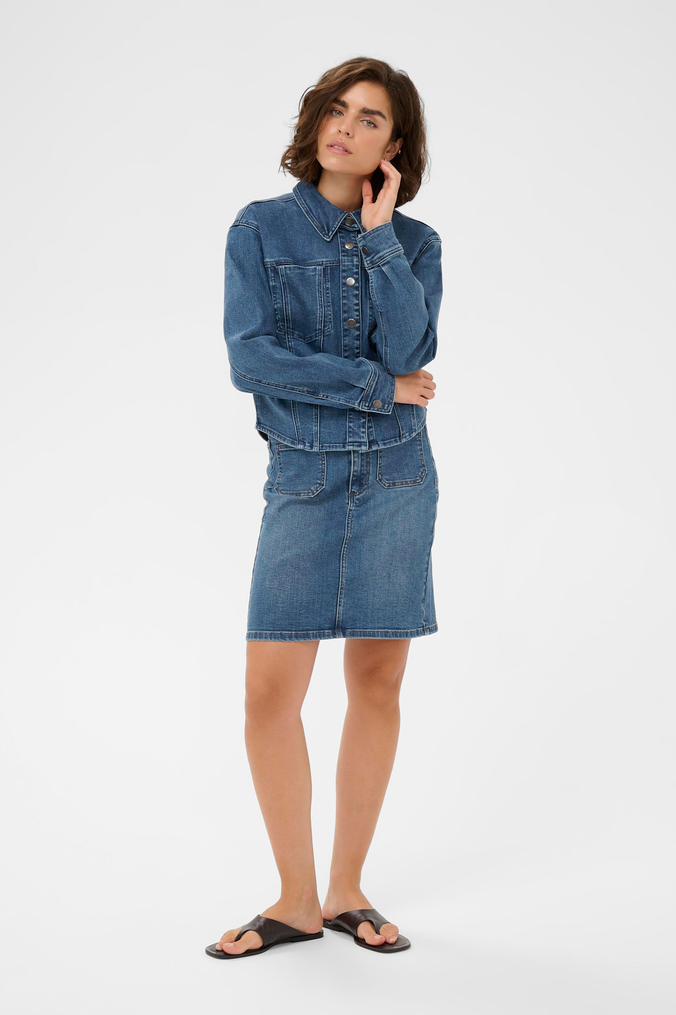 KAkarla Denim Skirt