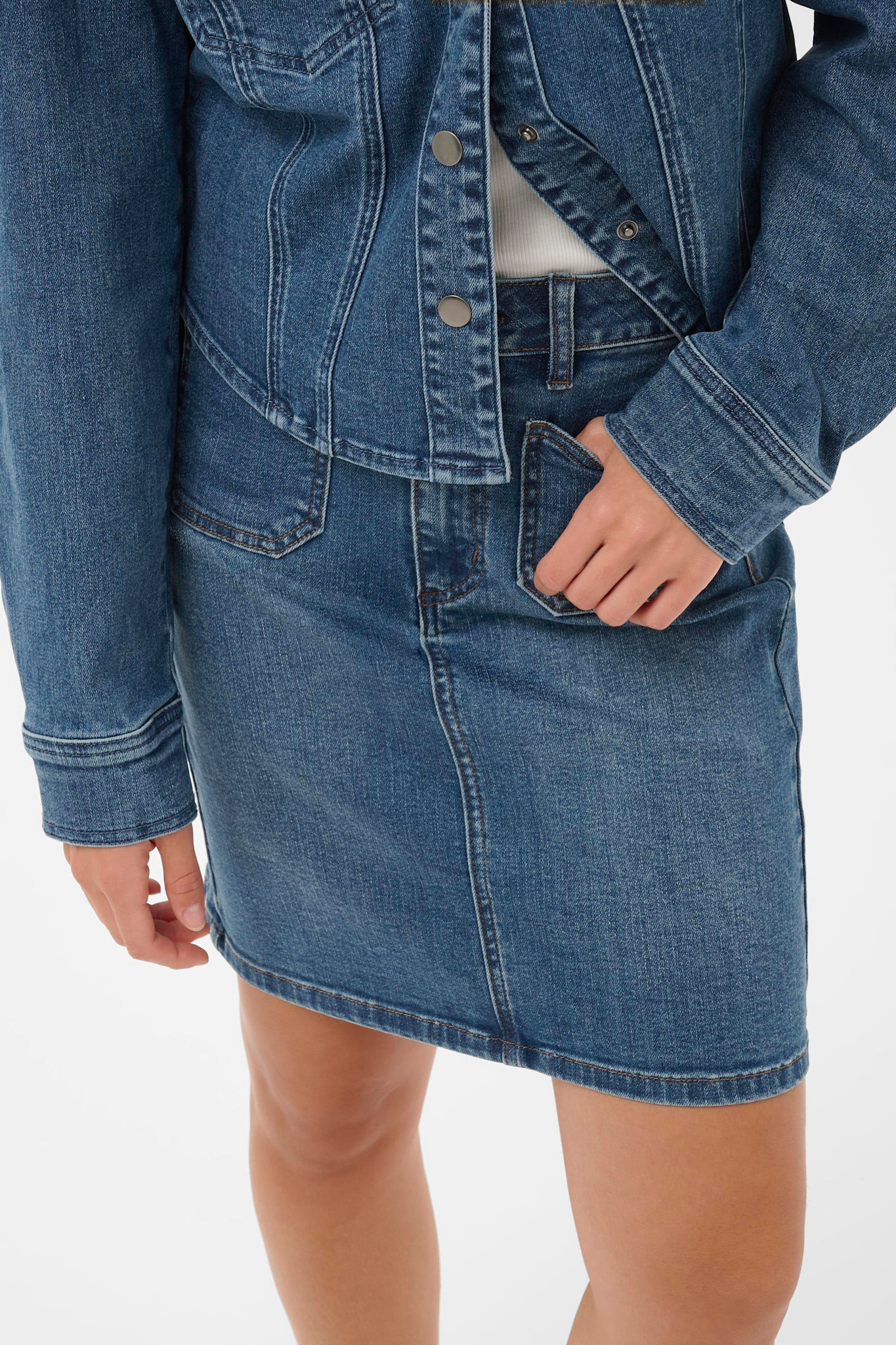 KAkarla Denim Skirt