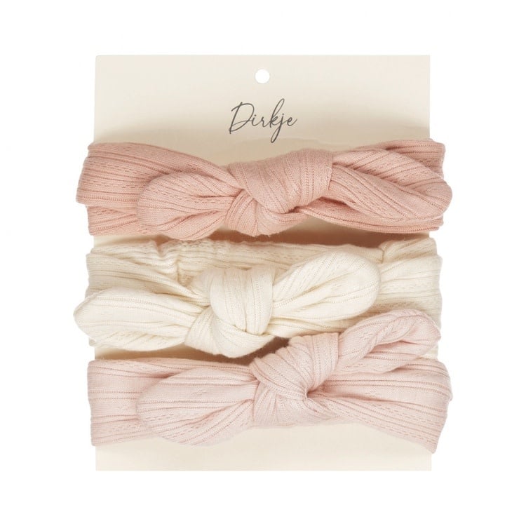 Baby headband 3-pack organic cotton