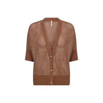 Knitted Sweater Toffee Short Sleeve