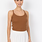 Knitted Top Strap Toffee