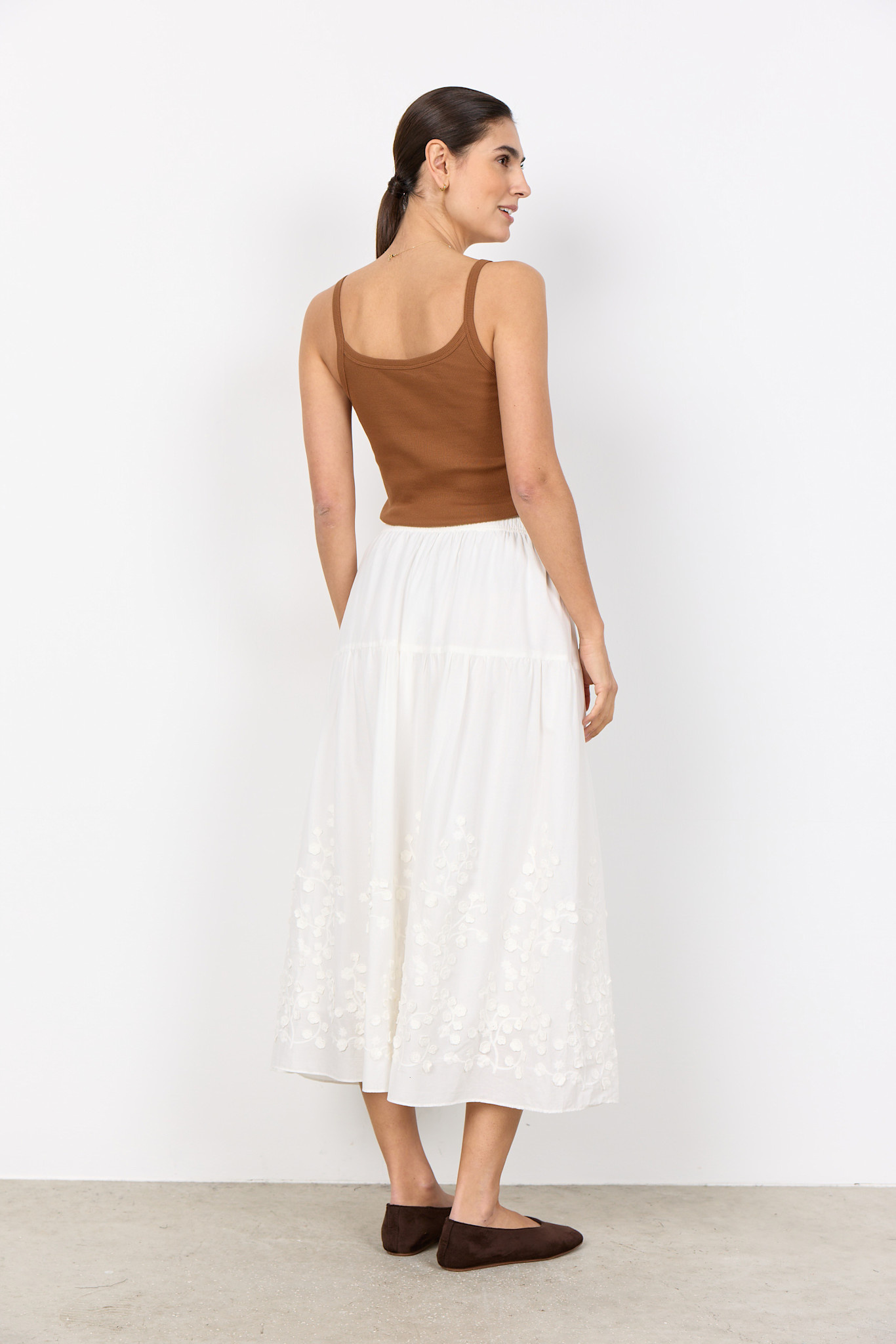 Knitted Top Strap Toffee