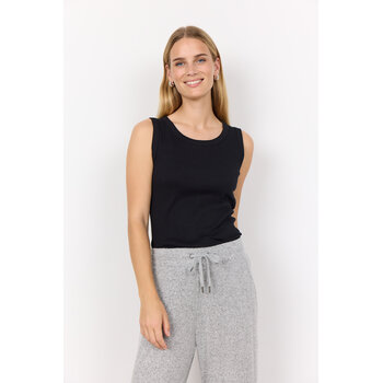 Knitted Tanktop (White/Black)