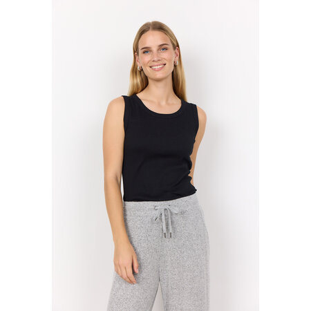 Knitted Tanktop (White/Black)