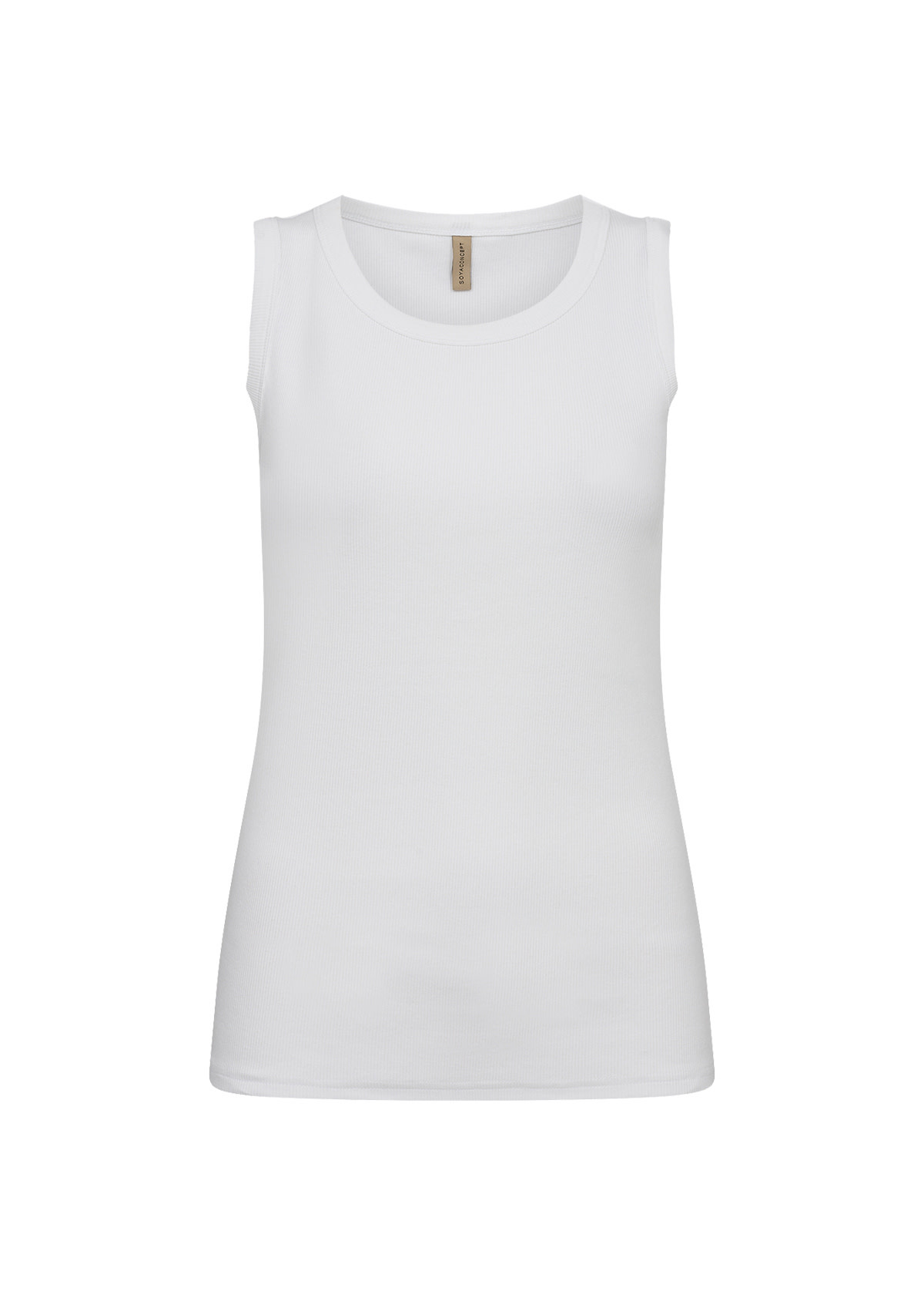 Knitted Tanktop (White/Black)