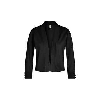 Black Knitted Cardigan