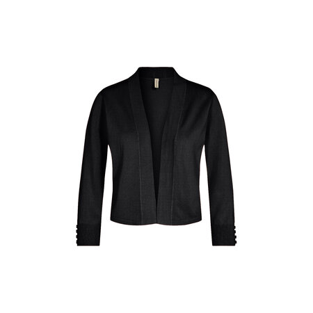 Black Knitted Cardigan