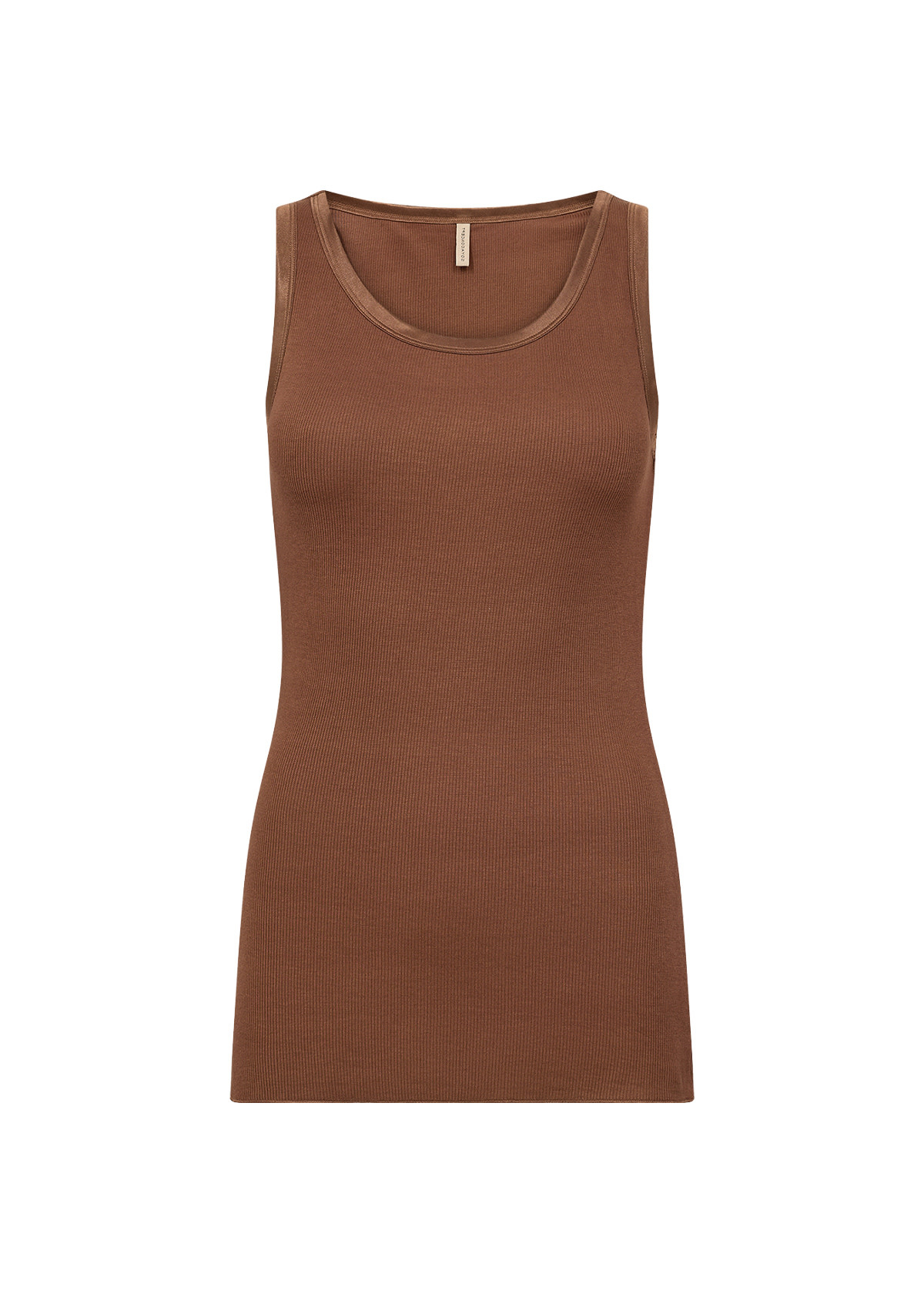 Toffee Knitted Tanktop Details