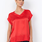 Satin Knitted Shirt Bittersweet