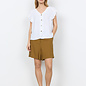 Woven Blouse White Ruffle Sleeve