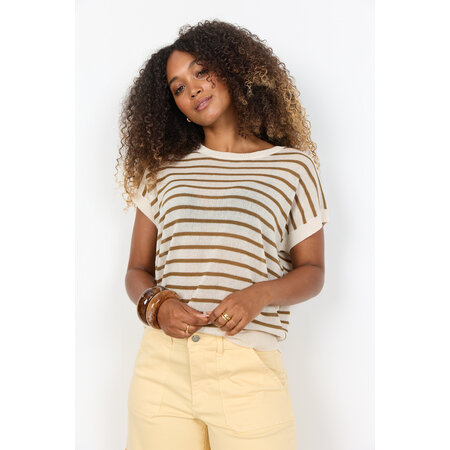 Knitted Sweater Butternut Combi Striped