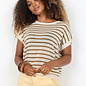 Knitted Sweater Butternut Combi Striped