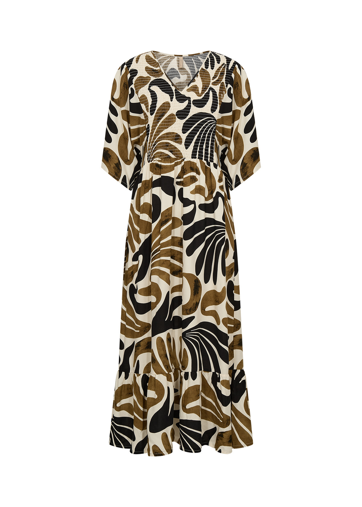 Woven Dress Butternut Combi