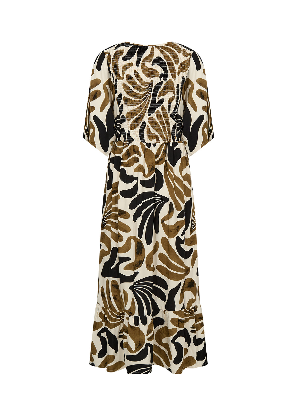 Woven Dress Butternut Combi