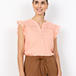 Woven Blouse Salmon