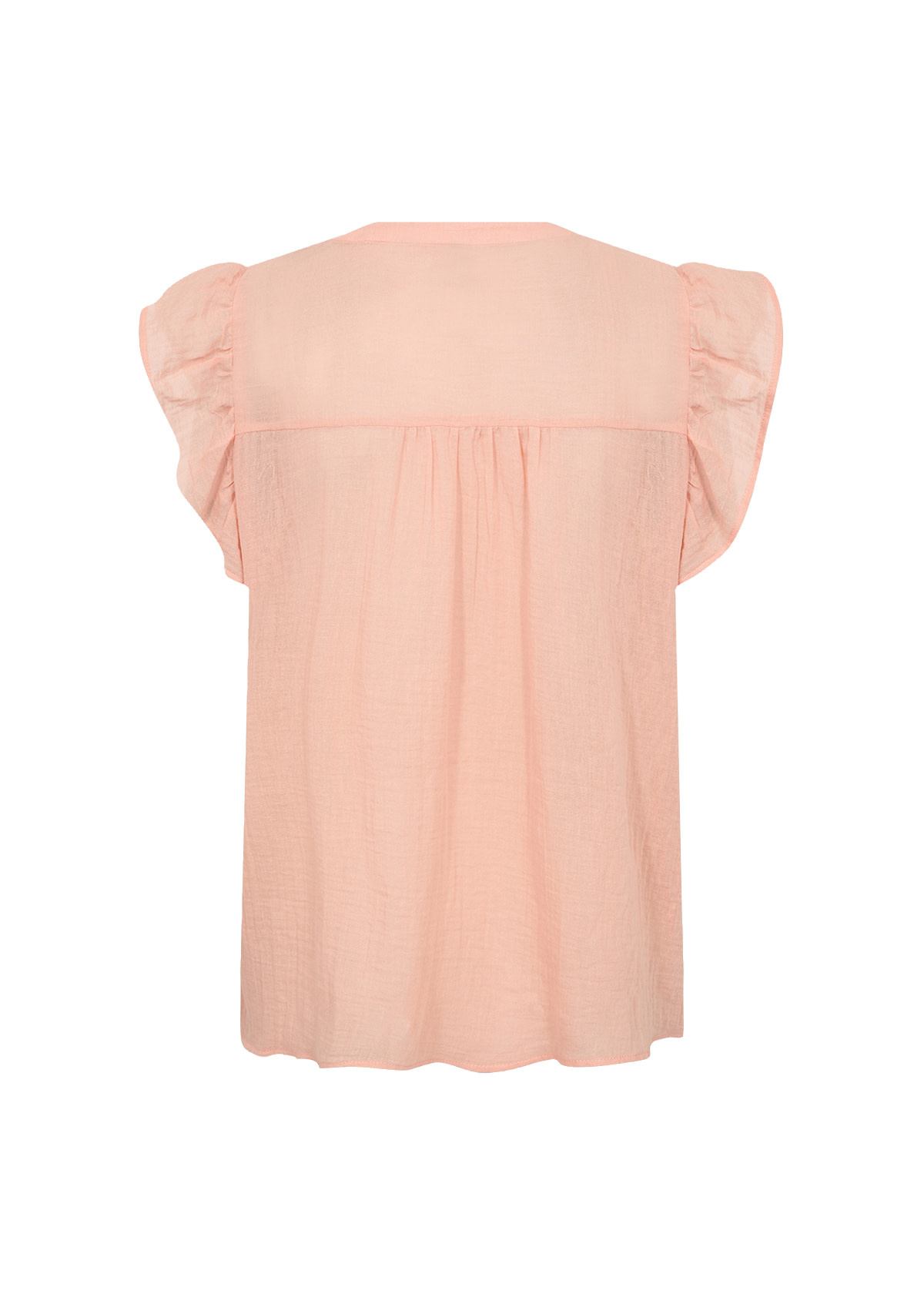 Woven Blouse Salmon