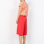 Salmon Combi Woven Blouse