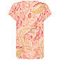 Salmon Combi Woven Blouse