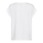 White Knitted Top Gold Buttons