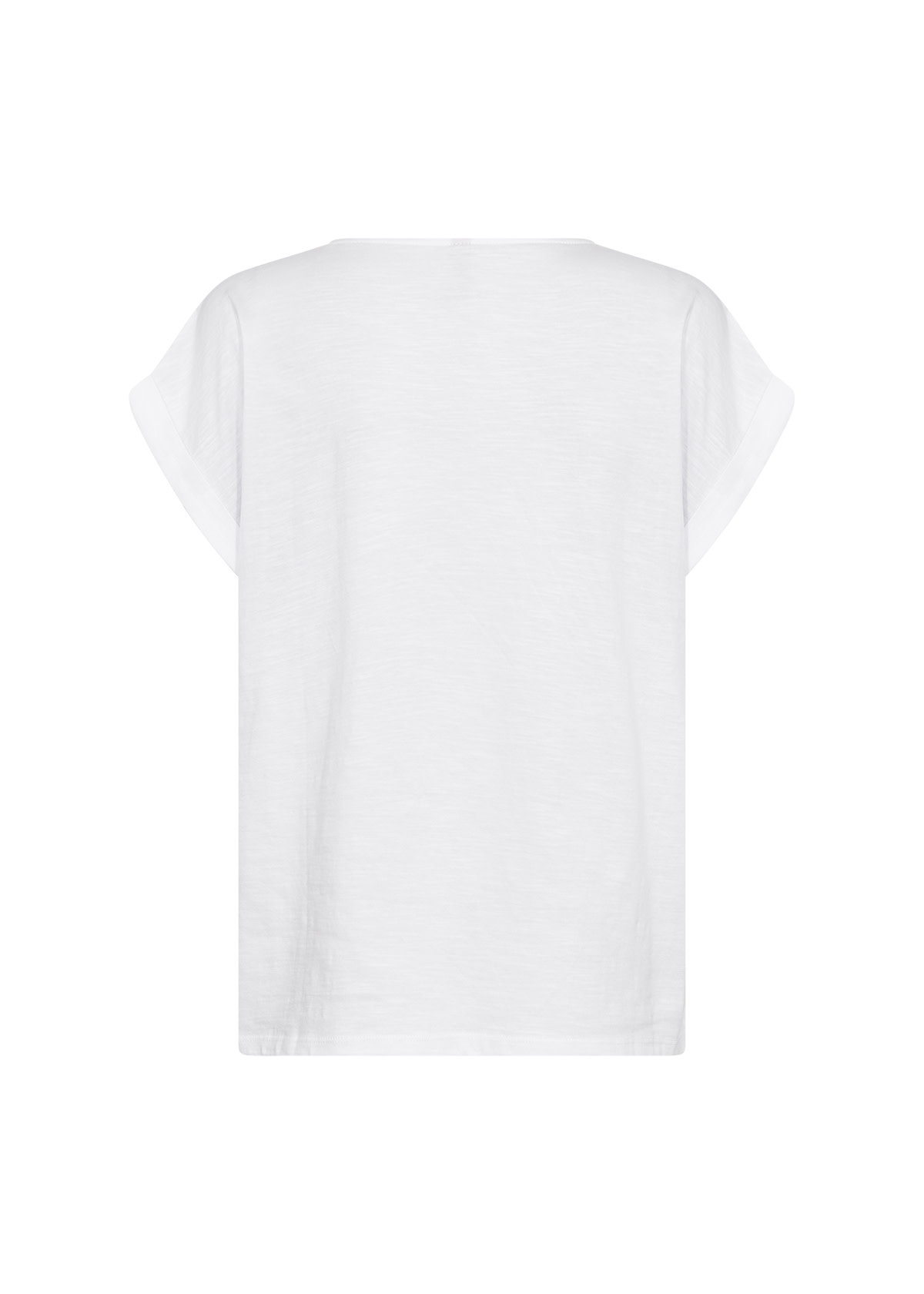 White Knitted Top Gold Buttons