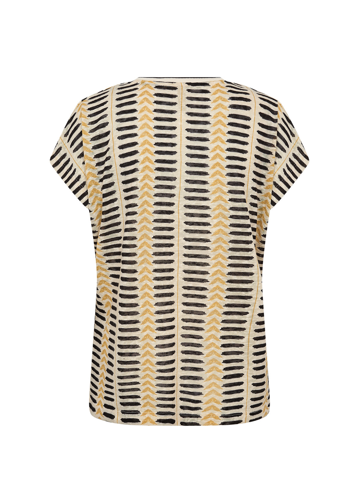 Honey Combi Pattern Knitted Tshirt