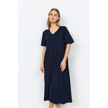 Navy Knitted Dress