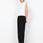 Puffy White Woven Blouse