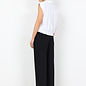 Puffy White Woven Blouse