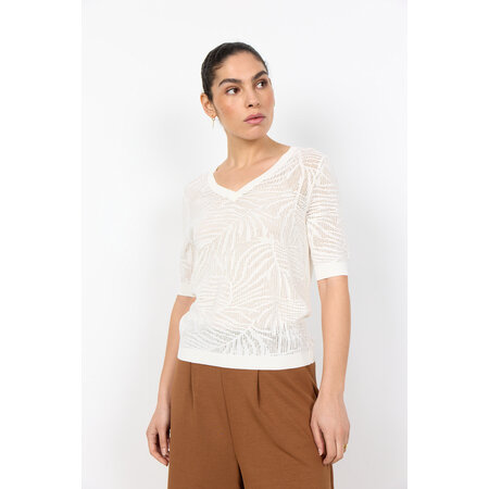 Offwhite Knitted Sweater