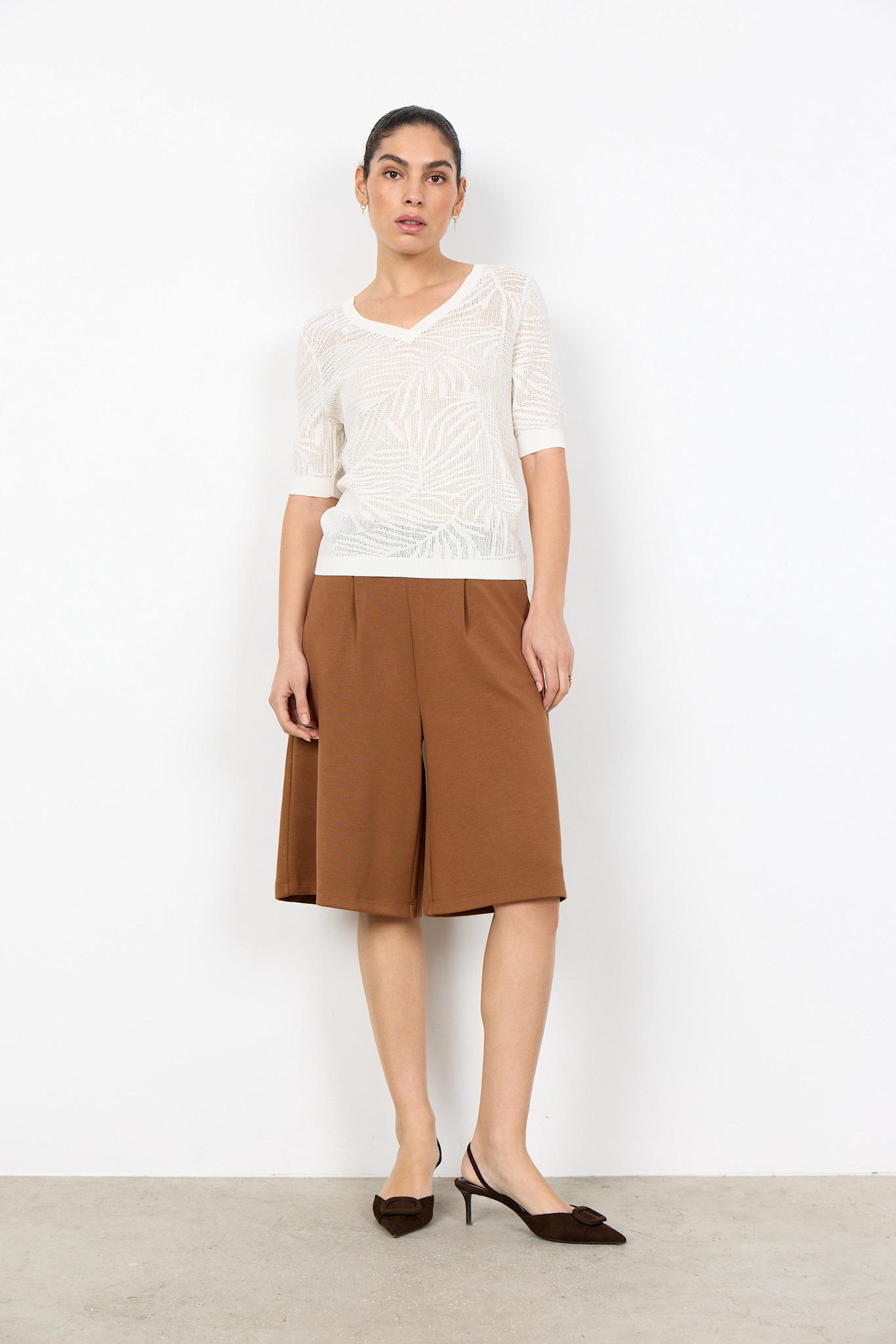 Offwhite Knitted Sweater