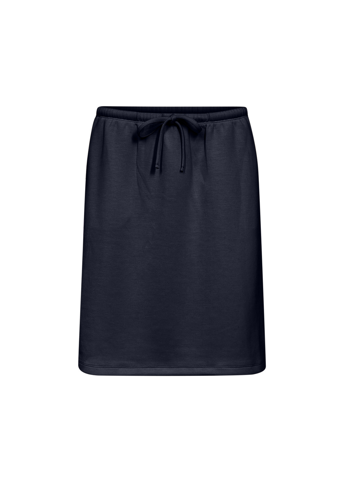 Navy Knitted Skirt Tie