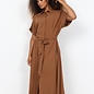 Toffee Woven Dress Bow