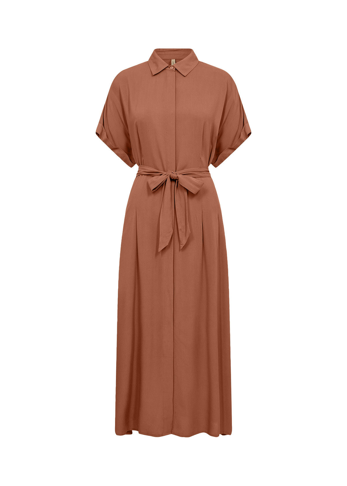 Toffee Woven Dress Bow