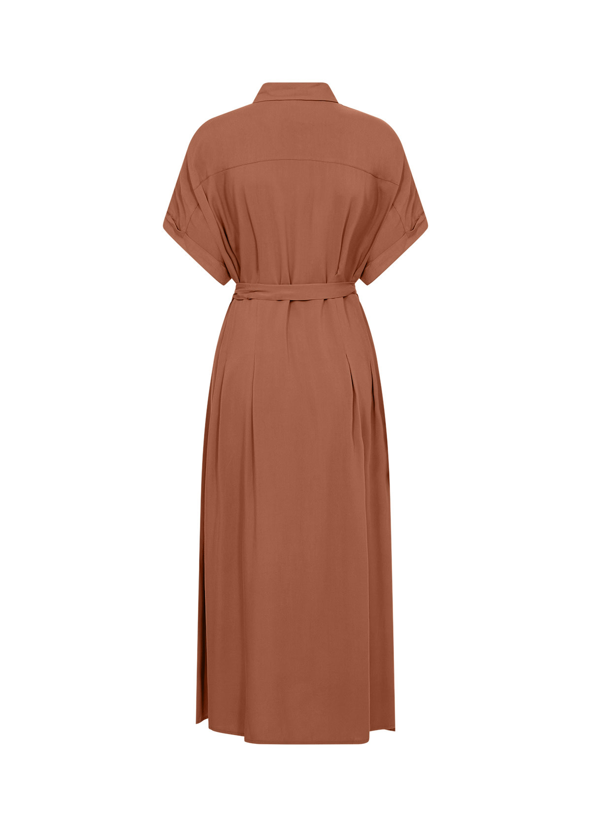 Toffee Woven Dress Bow