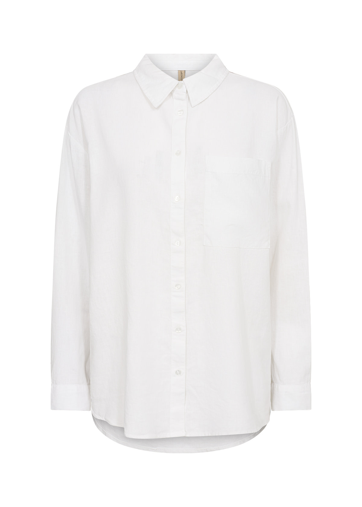 Basic White Woven Blouse
