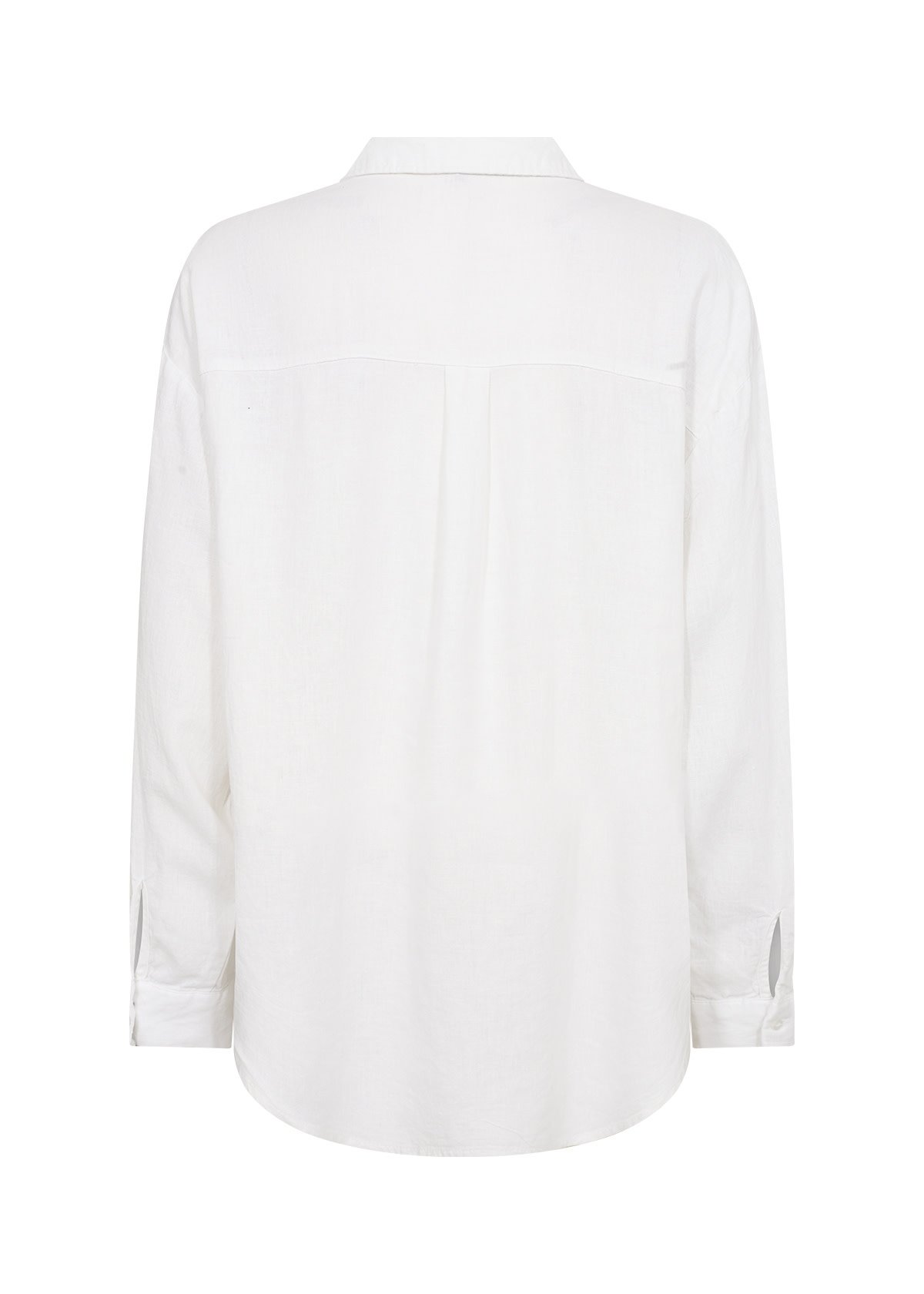Basic White Woven Blouse
