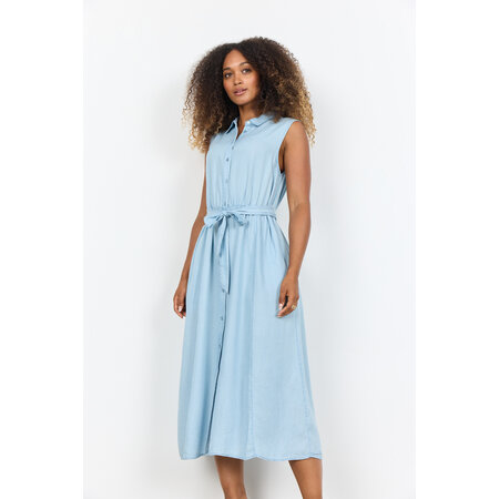 Light Blue Denim Woven Dress