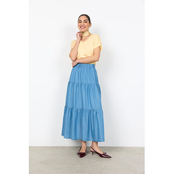Medium Blue Woven Skirt