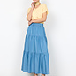 Medium Blue Woven Skirt
